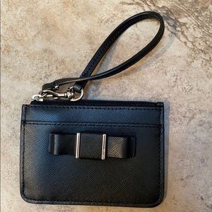 Black Coach ID Wallet w. Bow